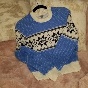 Aerie - Blue Nordic Style Sweater